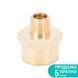 З'єднання подовжене MT 1/4" &times; FT 1/2" (латунь) SIGMA (7025721) 7025721 фото 1