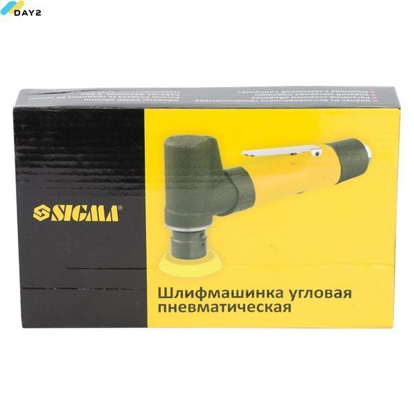 Шлифмашинка кутова пневматична 75мм SIGMA (6733521) 6733521 фото