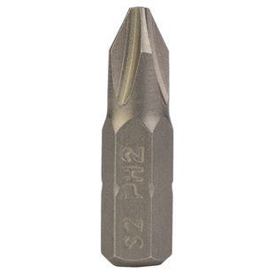 Біти PН2&times;25мм 1/4" 100шт S2 (банка) SIGMA (4010221) 4010221 фото