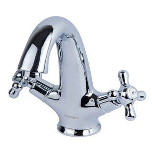 Змішувач ARNO 1/2" для раковини литий на шпильці CORSO (FE-2A152C) (9679000) 9679000 фото