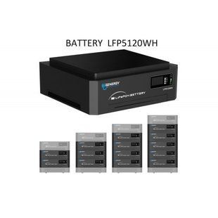 Акумулятор для накопичення енергії GENERGY LFP-5120W 5120 Вт (240075090) 240075090 фото