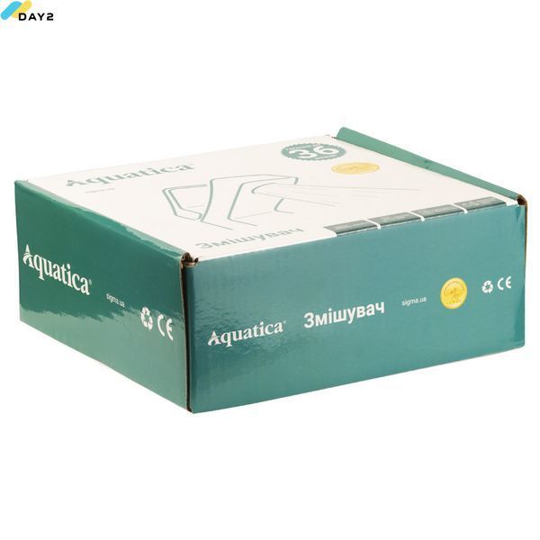 Змішувач s55 &Oslash;40 для раковини литий на шпильці AQUATICA (9755000) 9755000 фото
