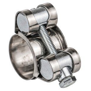 Хомут силовий нержавіючий 18мм &Oslash;20-22мм (КРАТНО 10шт) SIGMA (2508031) 2508031 фото