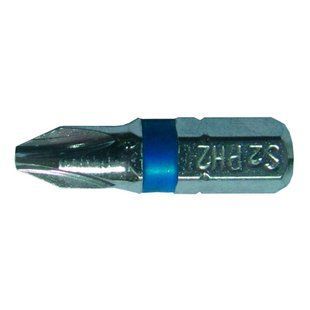 Біти PН2&times;25мм 1/4" 10шт S2 Chrome (стрічка) SIGMA (4010251) 4010251 фото