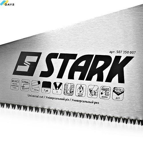 Ножівка по дереву Stark 350 мм (507350007) 507350007 фото