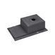 Кухонна мийка Kroner KRP Schwarze - 7849RHM PVD (3.0/1.0 мм) CV025279 фото 5